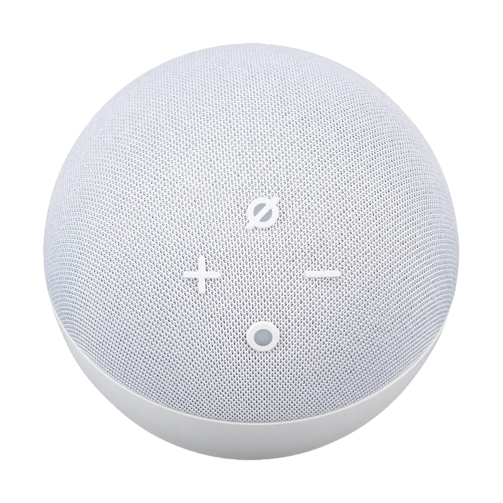 Amazon Echo Dot 5th Generation - Glacier White - Image 3