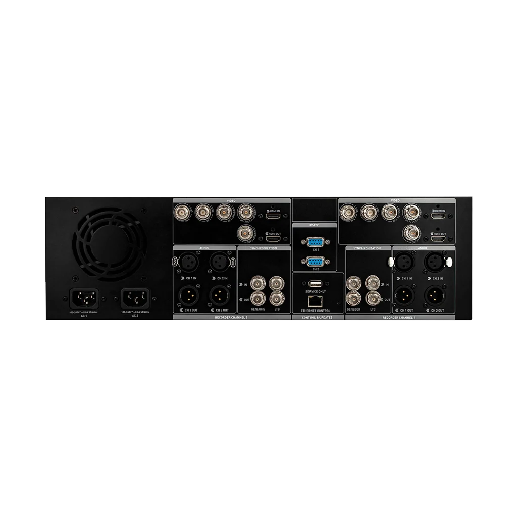 Atomos Shogun Studio II Rackmount 4K Dual Recorder & Monitor (3RU) - Image 2
