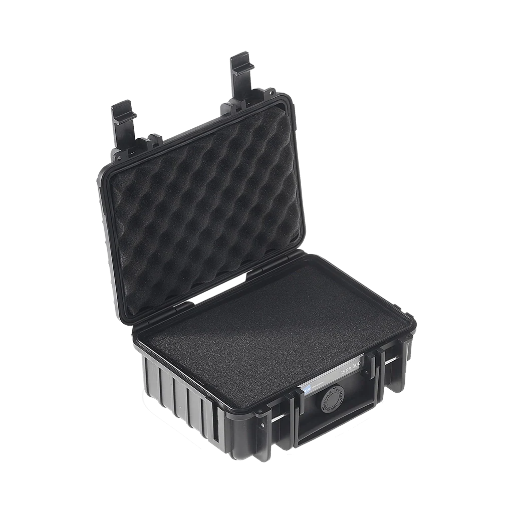 B&W International Type 500 Outdoor Hard Case with Foam Insert (Black) - Image 2