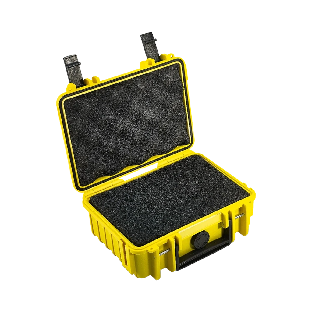 B&W International Type 500 Outdoor Hard Case with Foam Insert (Yellow) - Image 2
