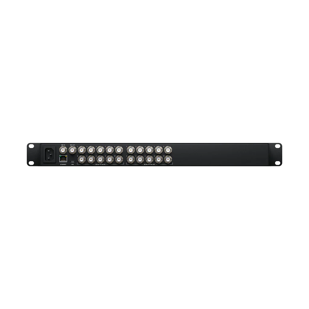 Blackmagic Design Videohub 10x10 12G Zero-Latency Video Router - Image 2