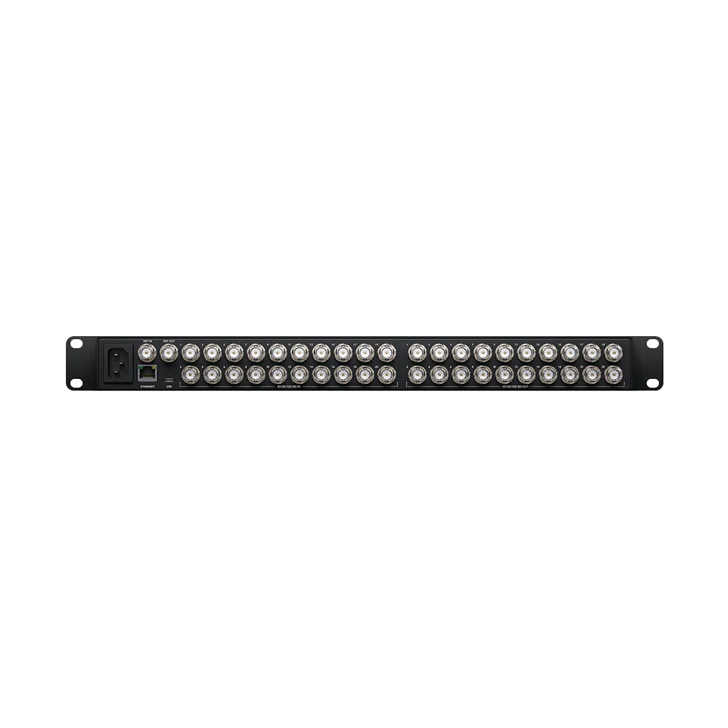 Blackmagic Design Videohub 20x20 12G Zero-Latency Video Router - Image 2
