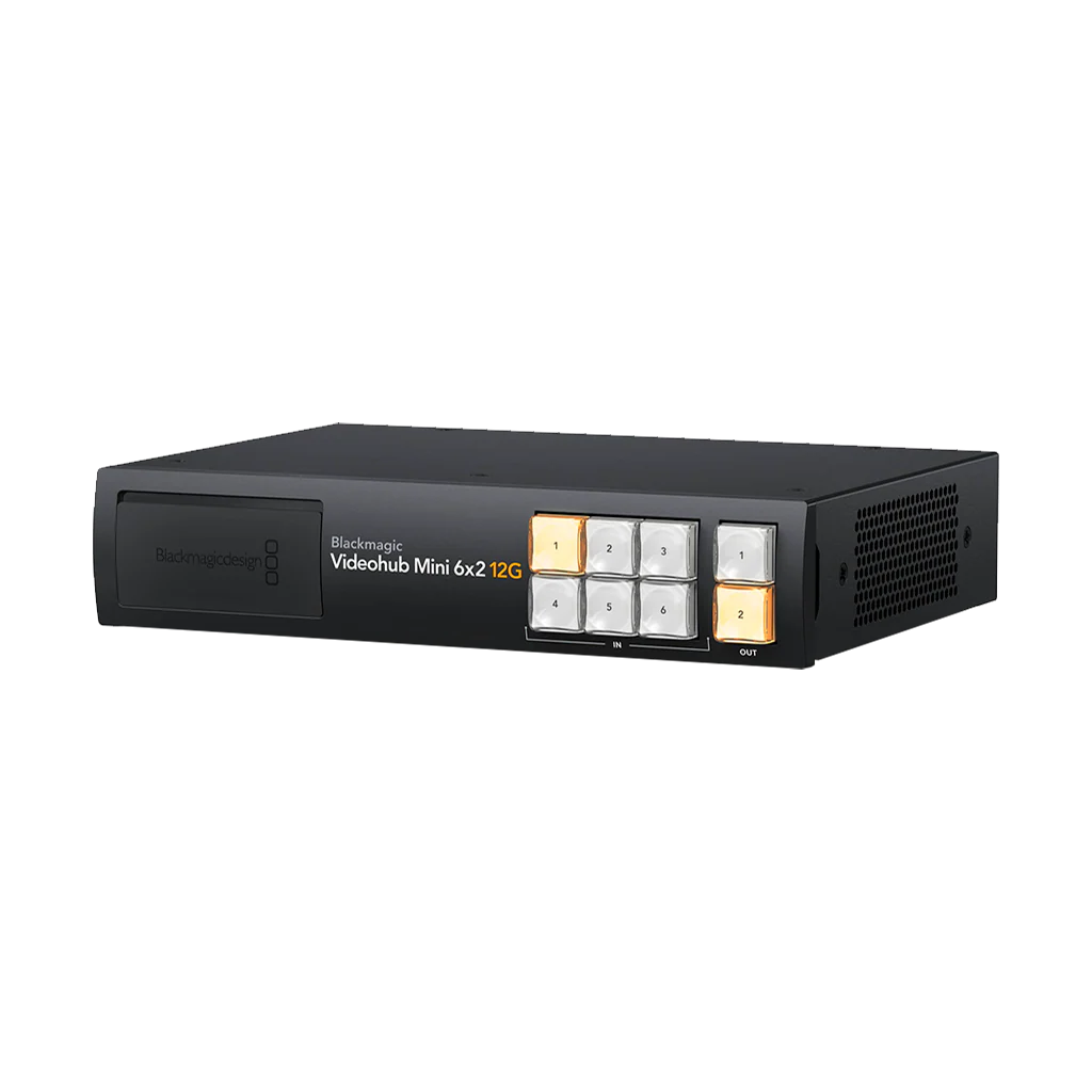 Blackmagic Design Videohub Mini 6x2 12G Router