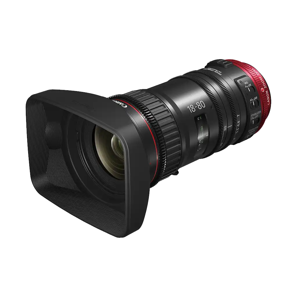 Canon CN-E 18-80mm T4.4 L IS KAS S COMPACT-SERVO Cine Lens - Image 2