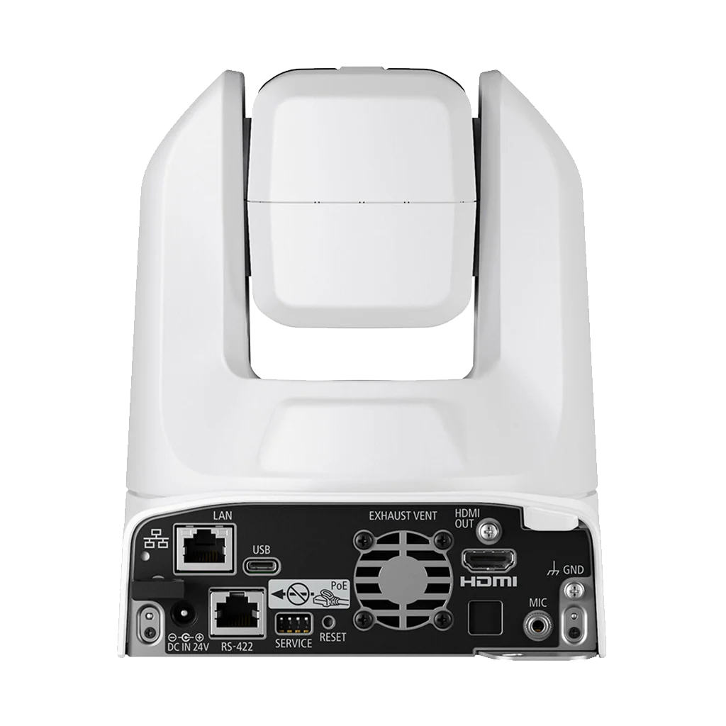 Canon CR-N100 4K NDI PTZ Camera with 20x Zoom (Titanium White) - Image 3