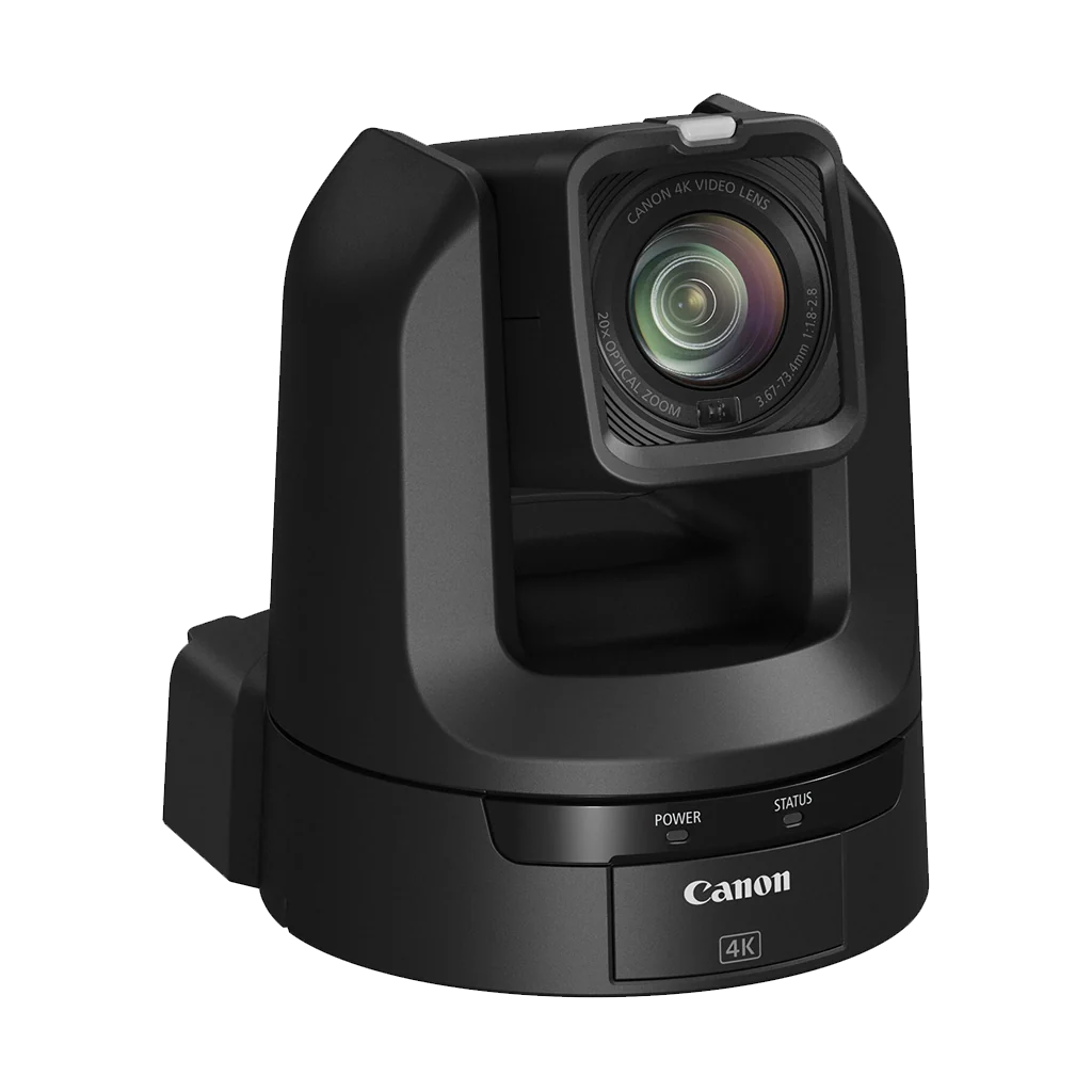 Canon CR-N300 4K NDI PTZ Camera with 20x Zoom (Satin Black) - Image 3