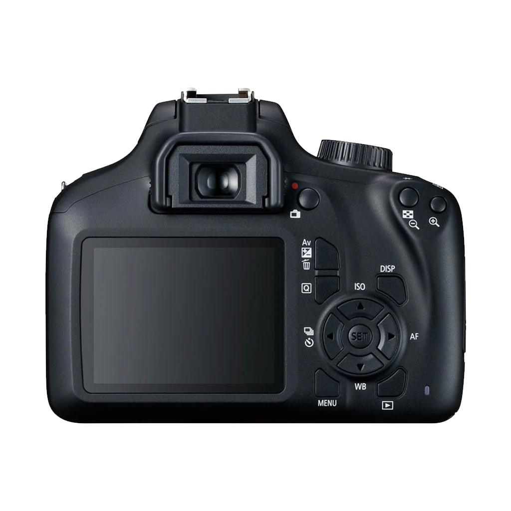 Canon EOS 4000D DSLR with EF-S 18-55mm DC III & EF 75-300mm f/4-5.6 III Lenses - Image 2