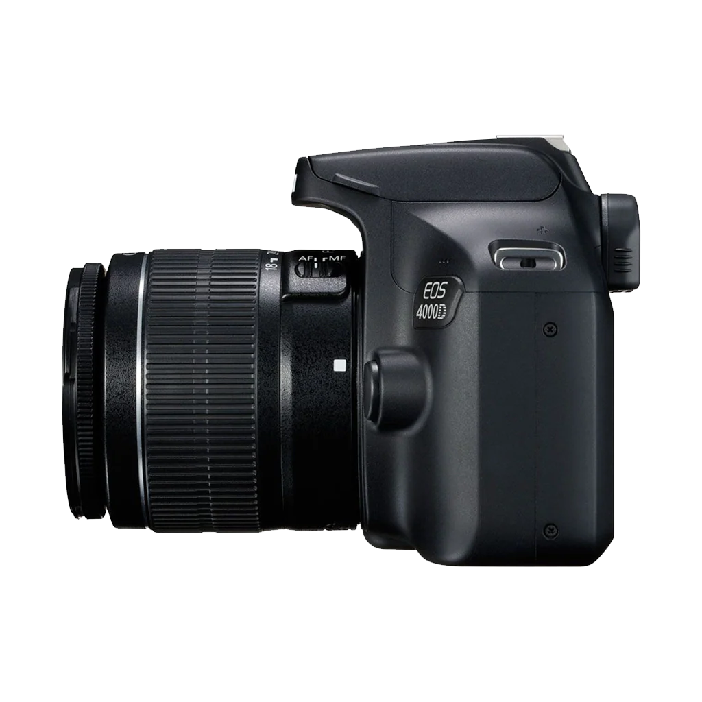 Canon EOS 4000D DSLR with EF-S 18-55mm DC III & EF 75-300mm f/4-5.6 III Lenses - Image 3