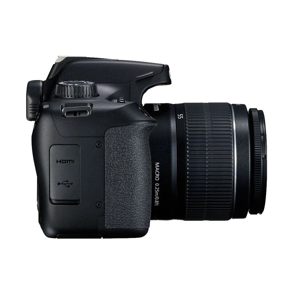 Canon EOS 4000D DSLR with EF-S 18-55mm DC III & EF 75-300mm f/4-5.6 III Lenses - Image 4