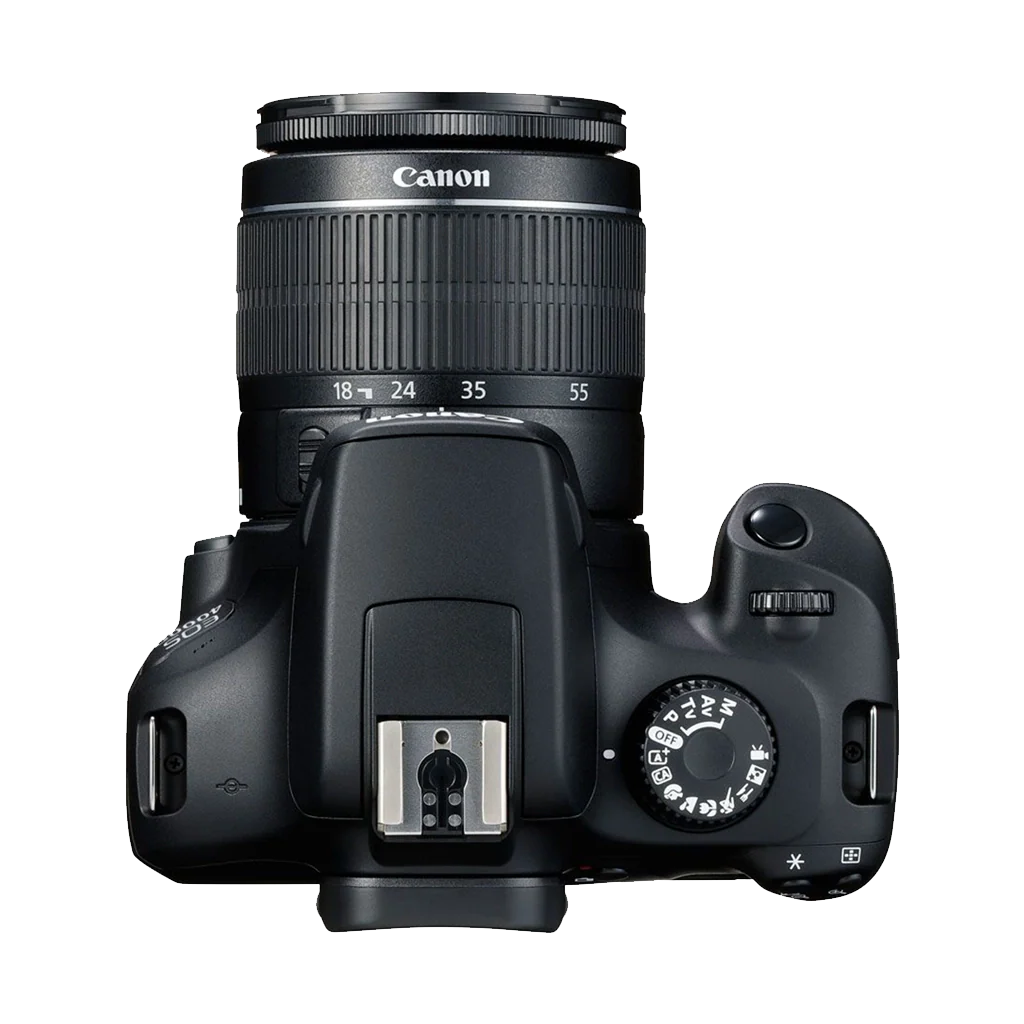 Canon EOS 4000D DSLR with EF-S 18-55mm DC III & EF 75-300mm f/4-5.6 III Lenses - Image 5