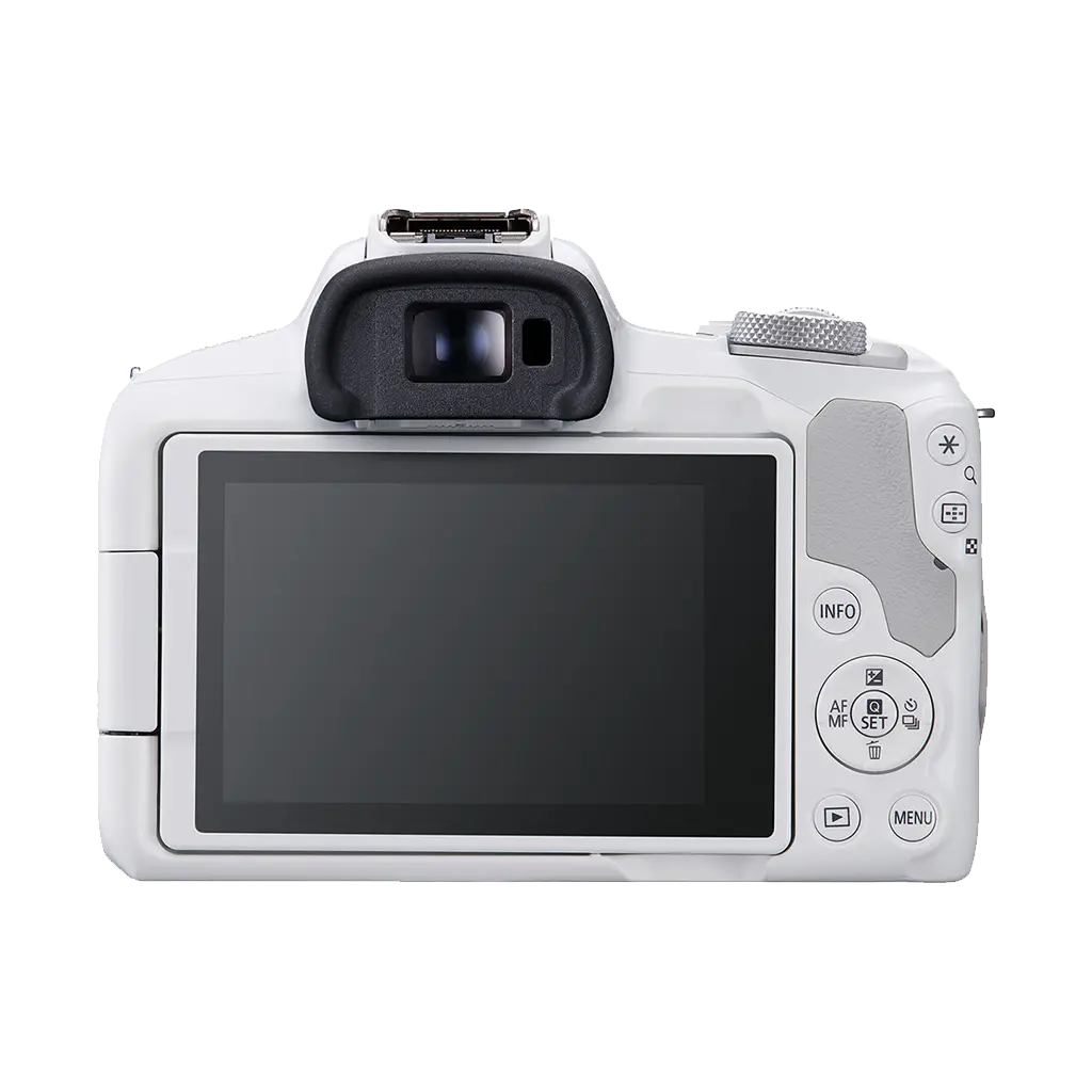 Canon EOS R50 Mirrorless Camera with 18-45mm Lens (White) - Image 2