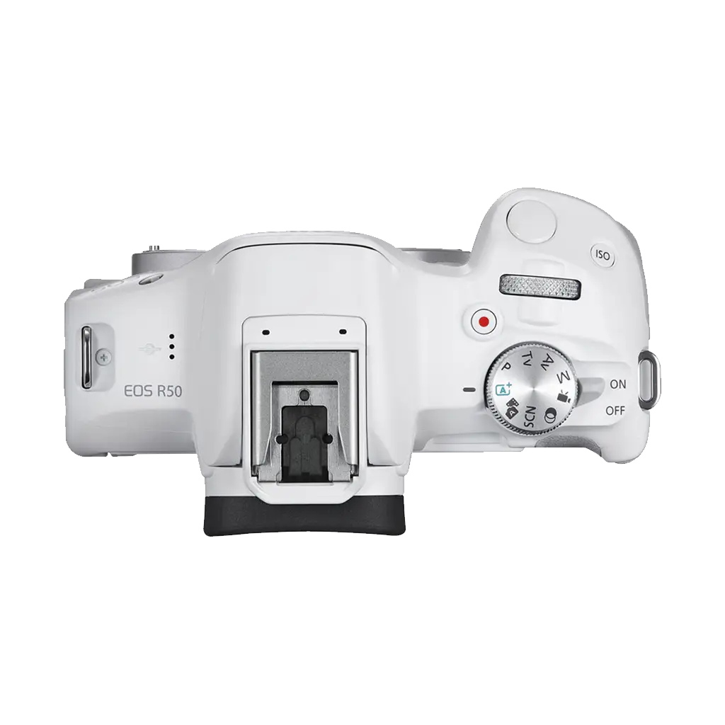 Canon EOS R50 Mirrorless Camera with 18-45mm Lens (White) - Image 5