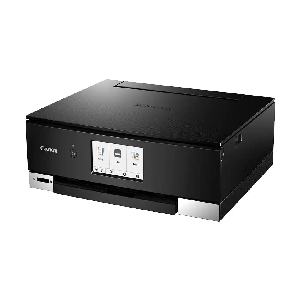 Canon Pixma TS8340 Wireless Inkjet All-In-One Photo Printer (Black) - Image 2
