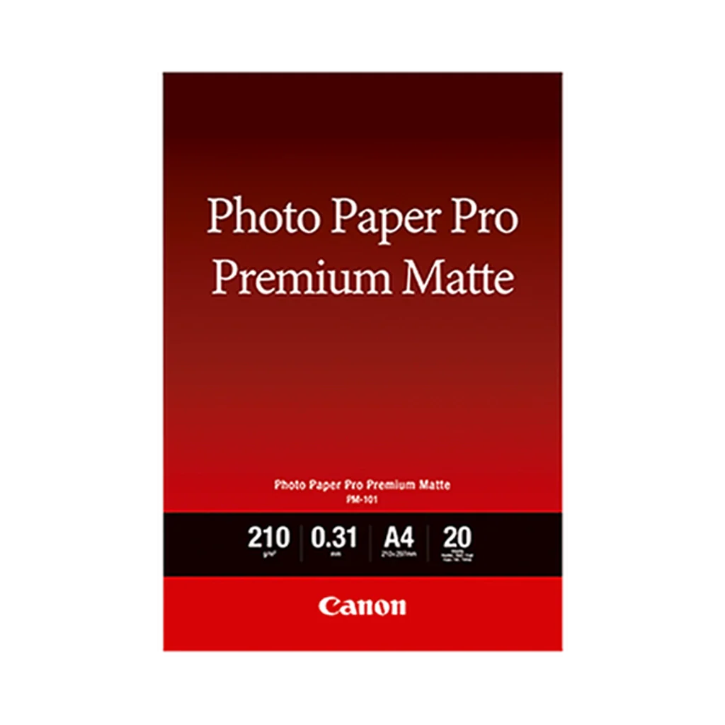 Canon PM-101 Pro Premium Matte Paper (A4 - 20 Sheets)