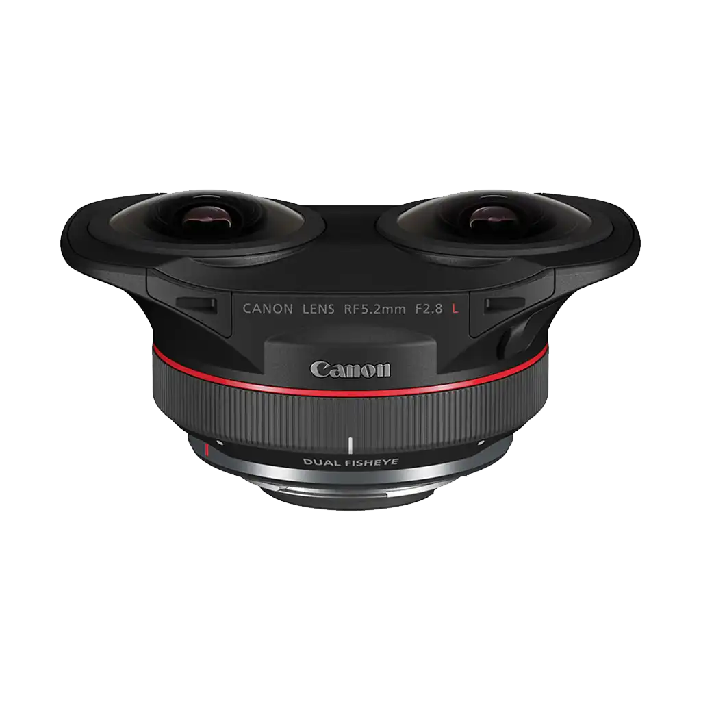 Canon RF 5.2mm f/2.8 L Dual Fisheye 3D VR Lens - Image 2
