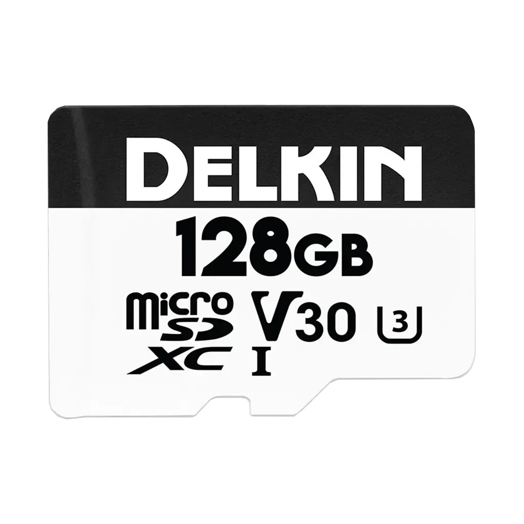 Delkin Devices 128GB Hyperspeed UHS-I SDXC Memory Card with SD Adapter