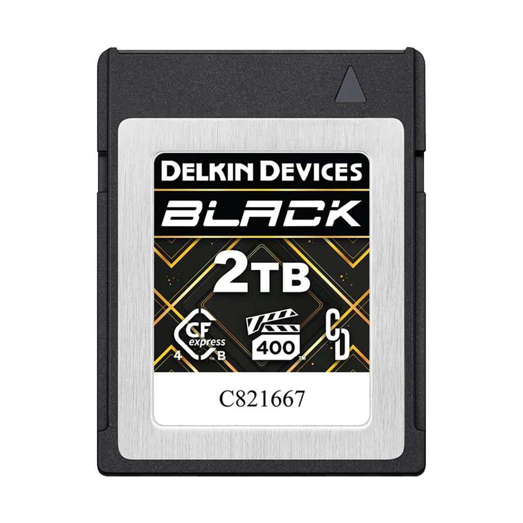 Delkin Devices 2TB BLACK CFexpress Type B 4.0 Memory Card