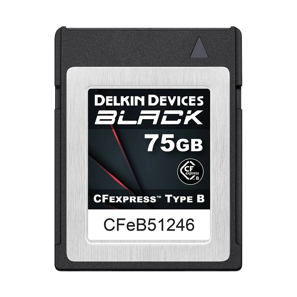 Delkin Devices 75GB BLACK CFexpress Type B Memory Card