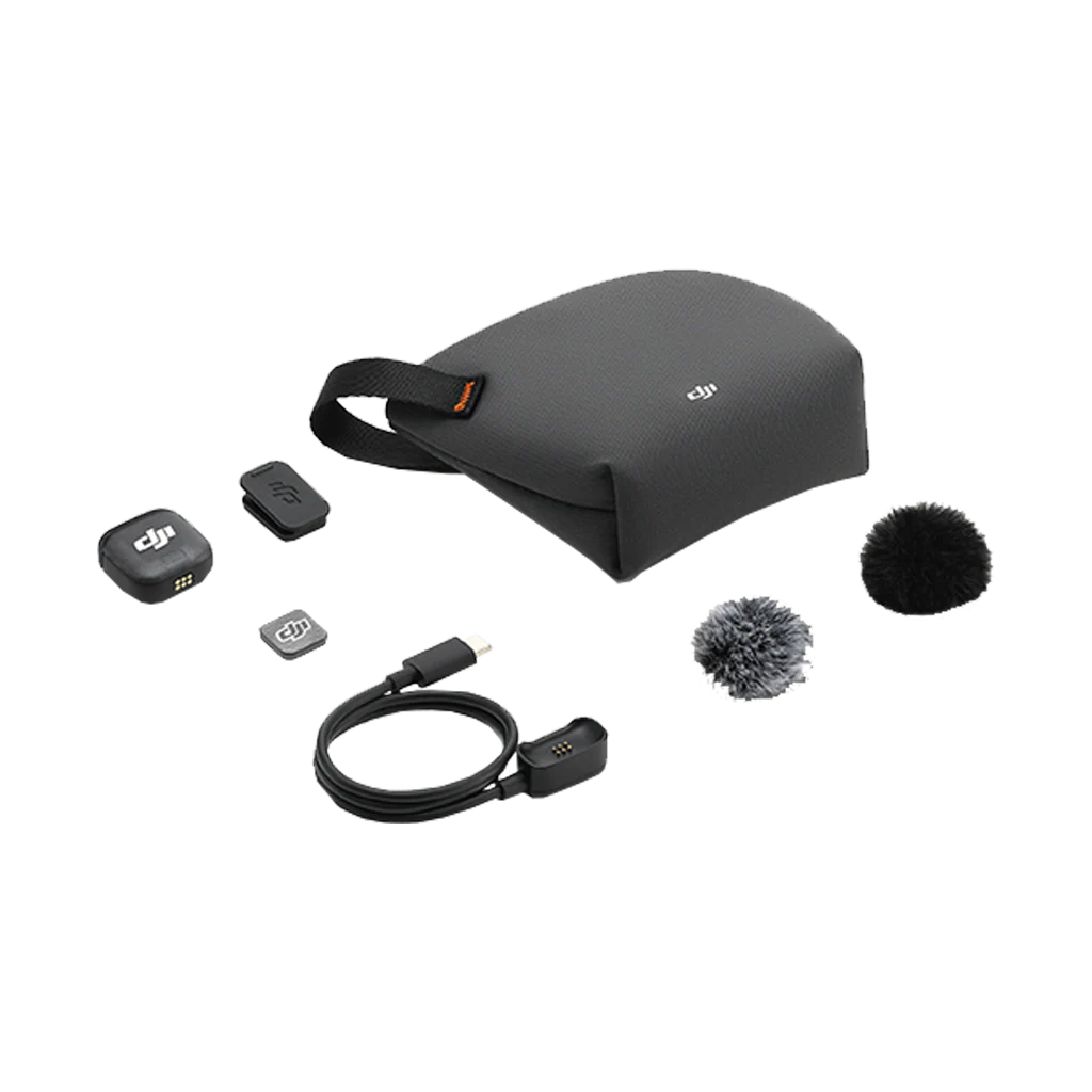 DJI Mic 3 Clip-On Transmitter/Recorder with Built-In Microphone (2.4 GHz)