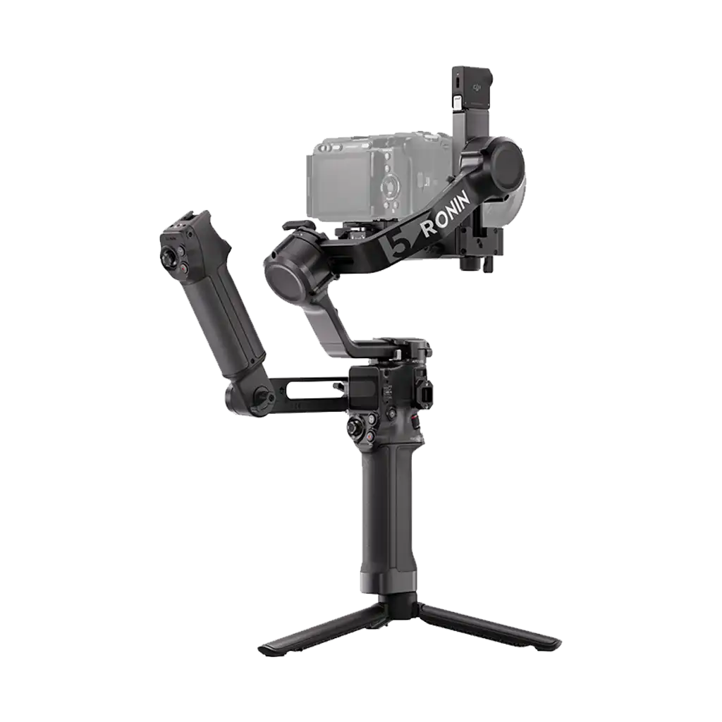 DJI RS 5 Gimbal Stabilizer Combo with AI Tracking Module and Briefcase Handle - Image 2