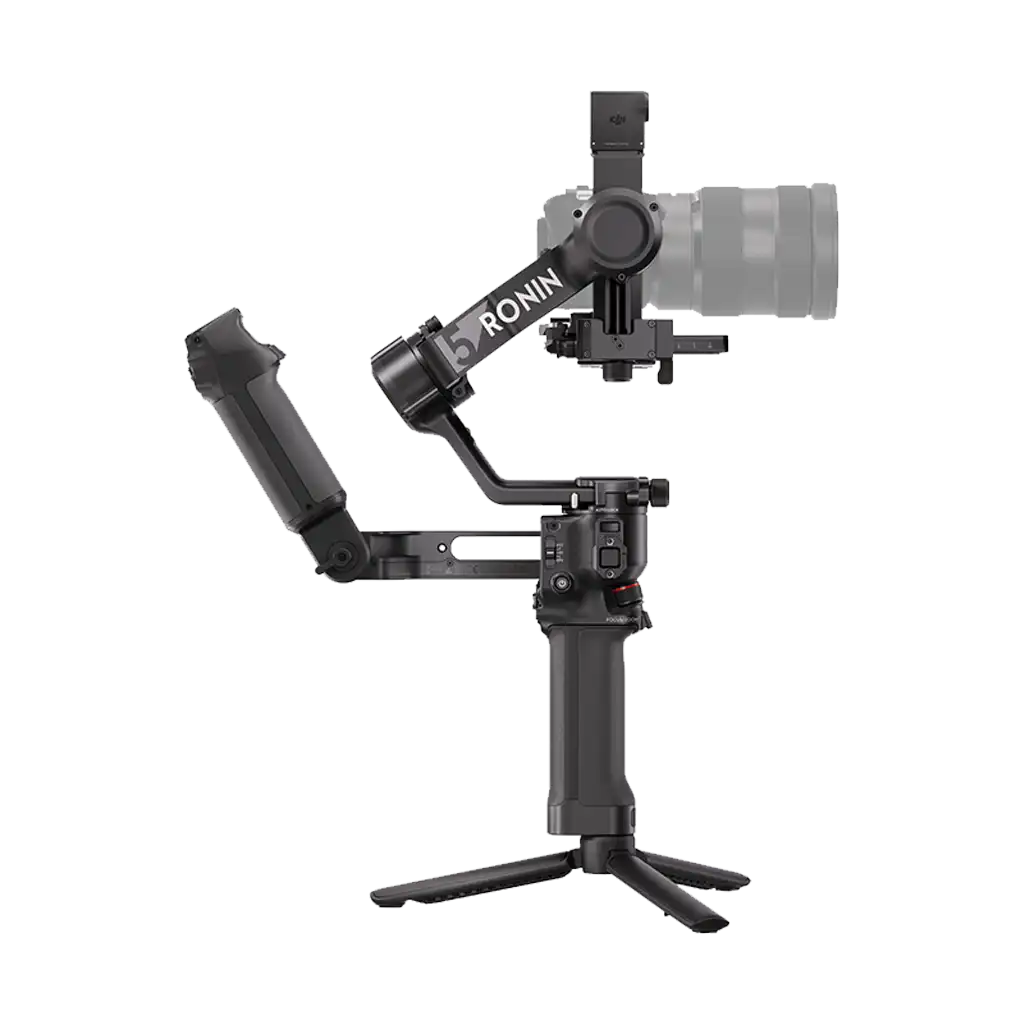 DJI RS 5 Gimbal Stabilizer Combo with AI Tracking Module and Briefcase Handle - Image 4