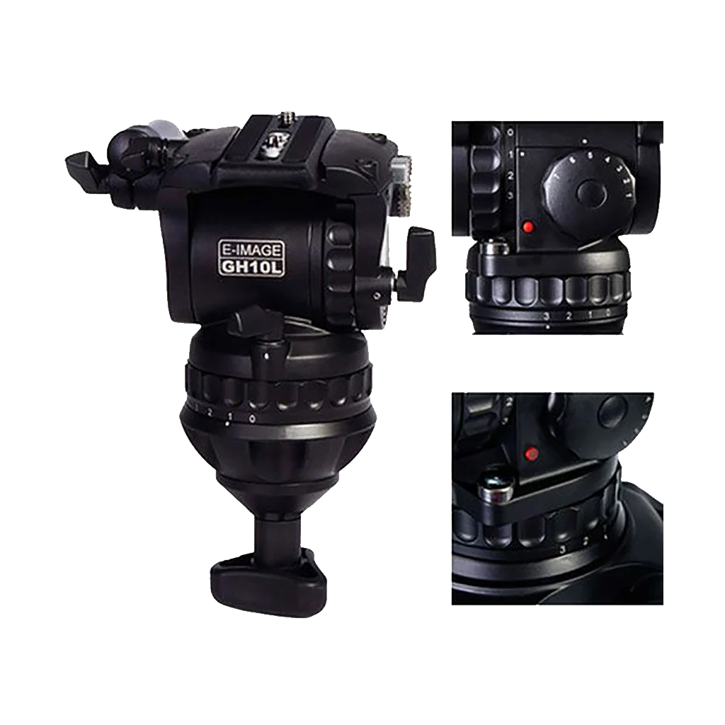 E-Image GA102 Aluminum Tripod Legs with GH10L Head - Image 2