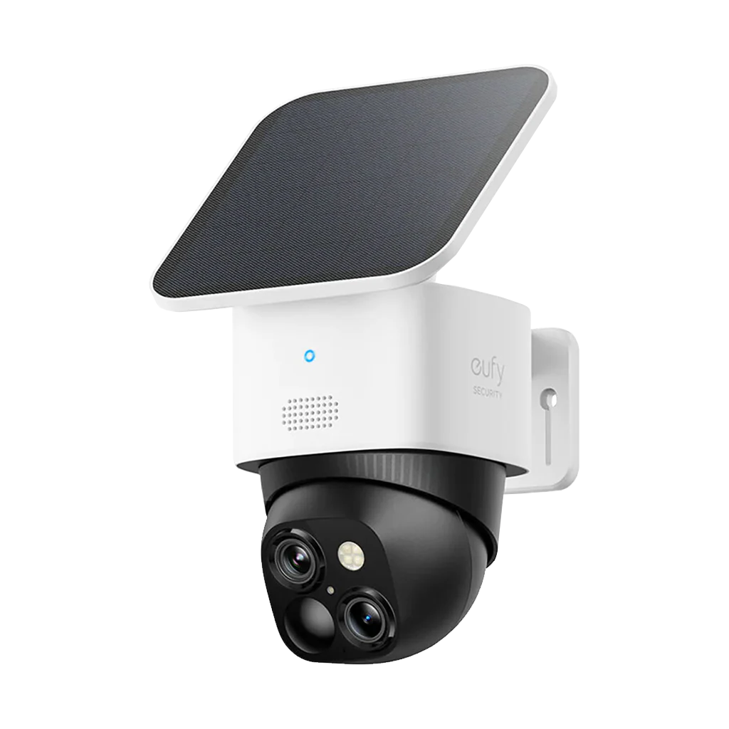 Eufy Security S340 Outdoor Pan and Tilt Dual Camera with Detachable Solar Panel