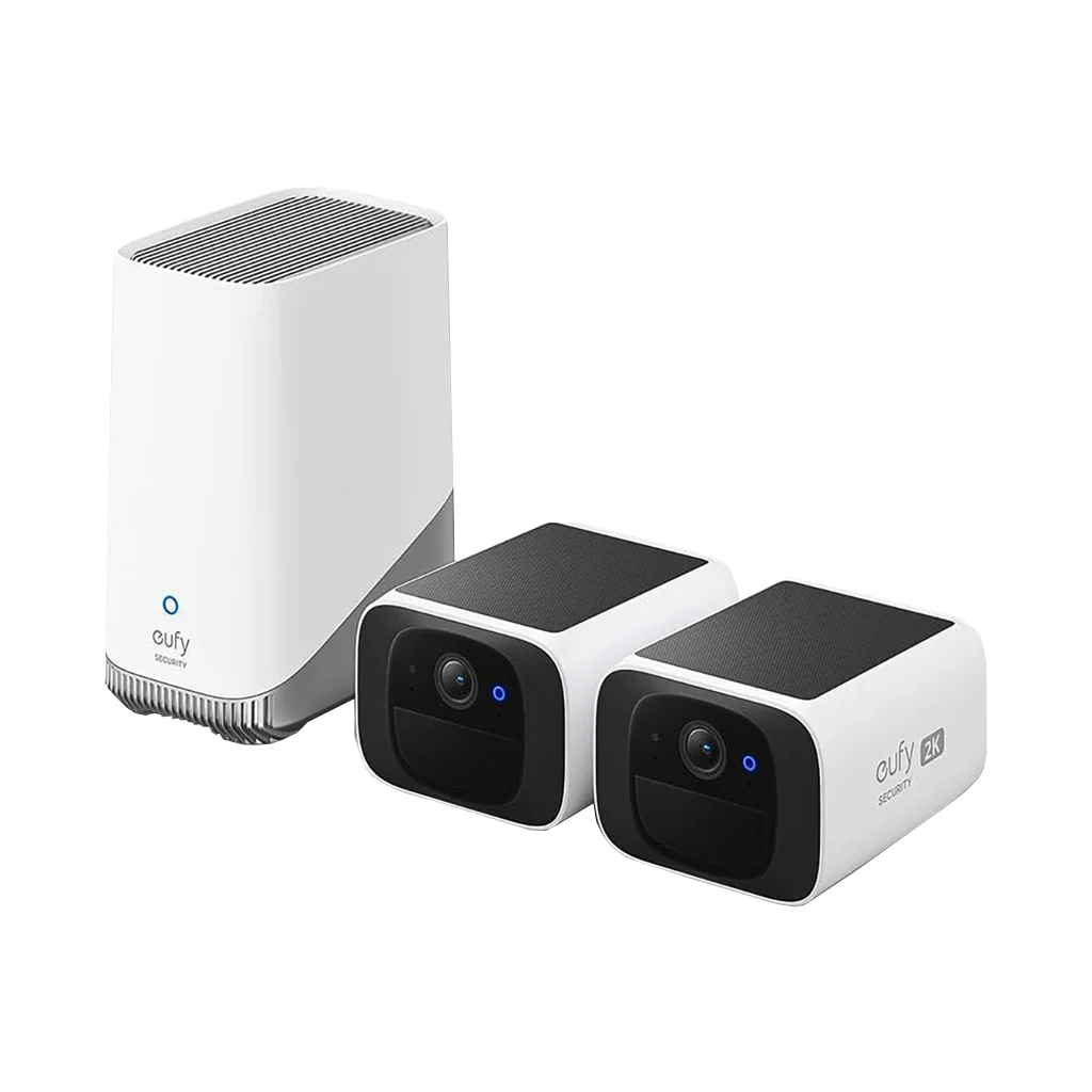 Eufy Security SoloCam S220 Solar Powered Security Cameras with Homebase 3 and SATA SSD 512GB