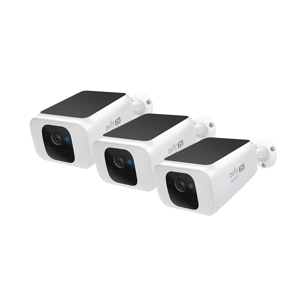 Eufy Security SoloCam S40 Outdoor Security Camera with Night Vision and Spotlight (Triple Pack Bundle)