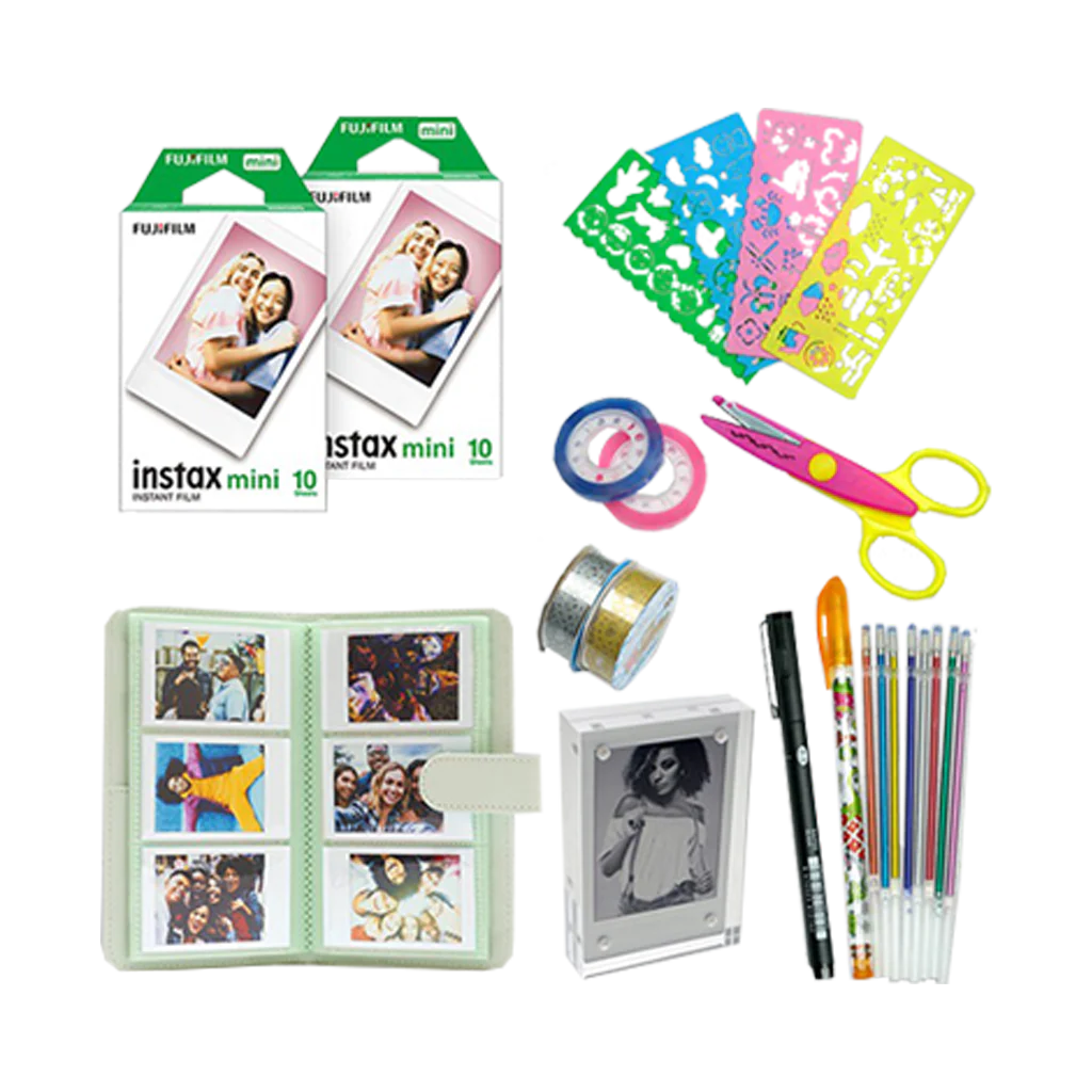 Fujifilm Instax Mini 12 Festive Kit (Mint Green)