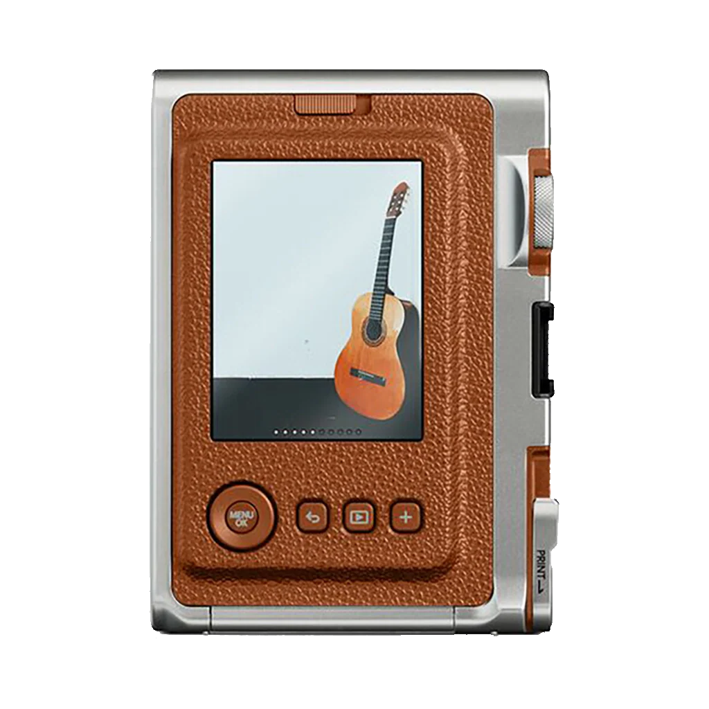 Fujifilm Instax Mini Evo Hybrid Instant Camera (Brown) - Image 3