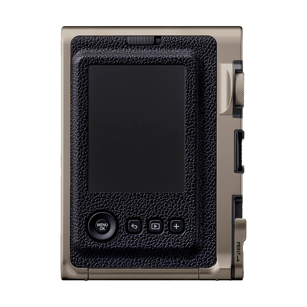 Fujifilm Instax Mini Evo Limited Edition Hybrid Instant Camera Bundle (Titanium Gold) - Image 3