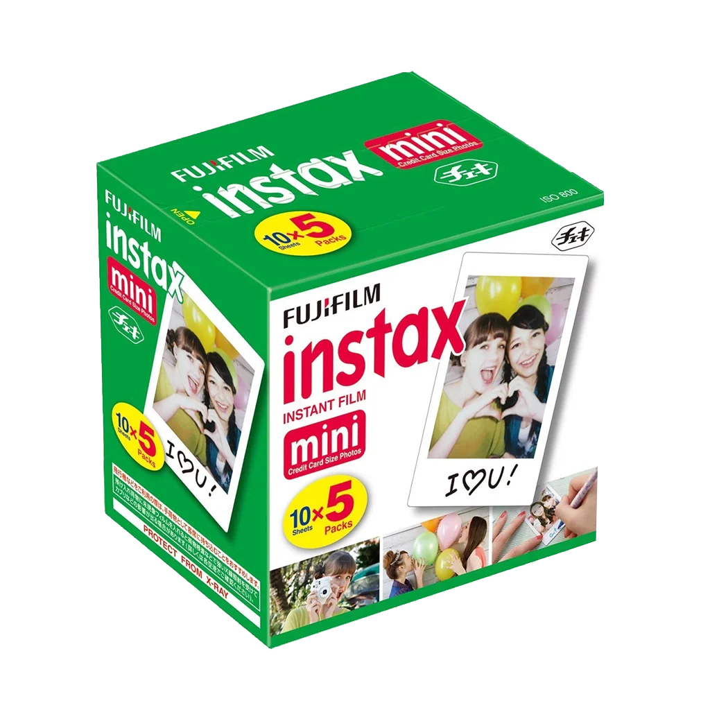 Fujifilm Instax Mini Instant Film (50 Shots)
