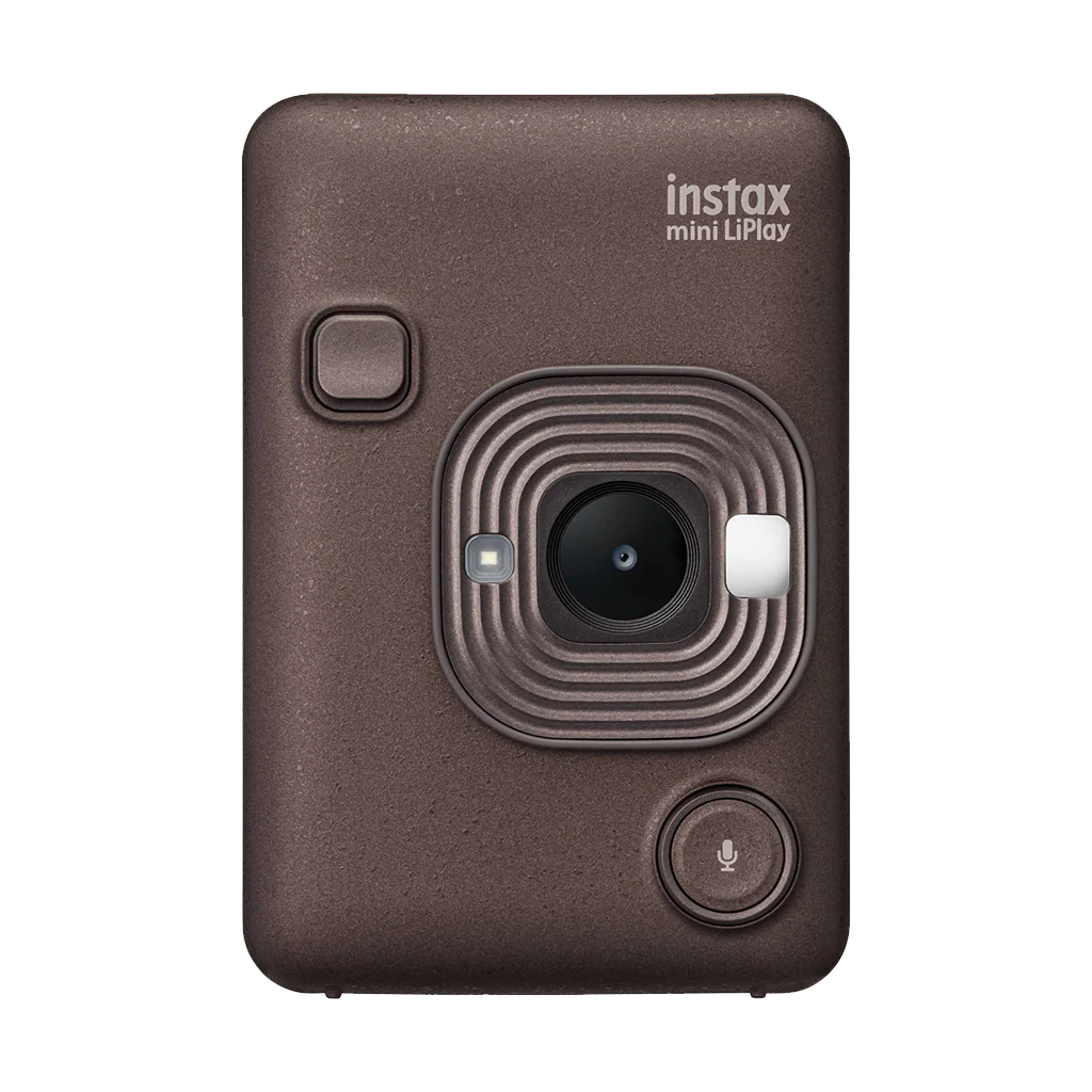 Fujifilm Instax Mini LiPlay Hybrid Instant Camera (Deep Bronze)