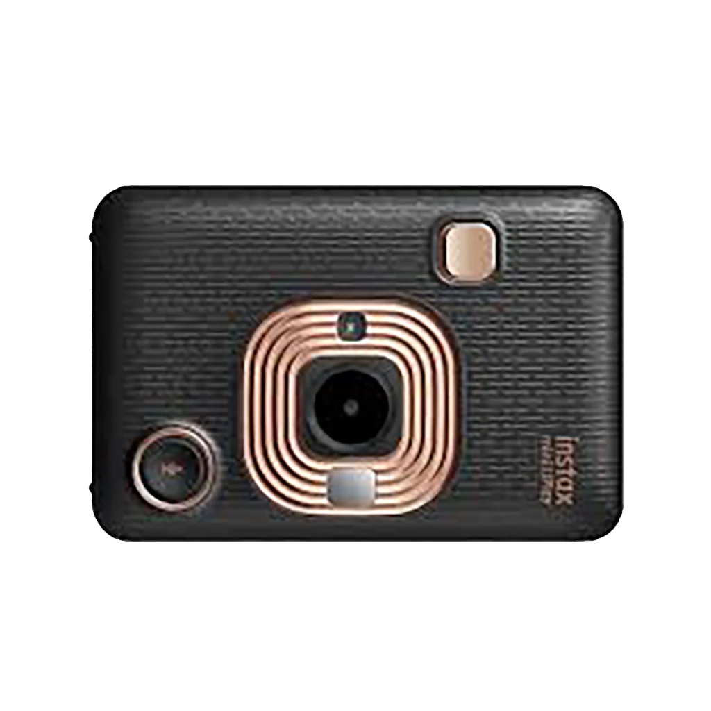 Fujifilm Instax Mini LiPlay Hybrid Instant Camera (Elegant Black) with 1 Fujifilm Instax Mini Instant Film and Instax LiPlay Case - Image 3