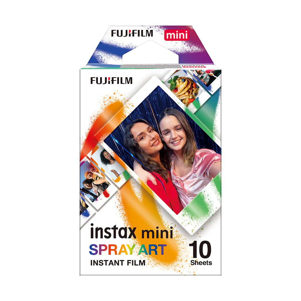 Fujifilm Instax Mini Spray Art Instant Film (10 Exposures)