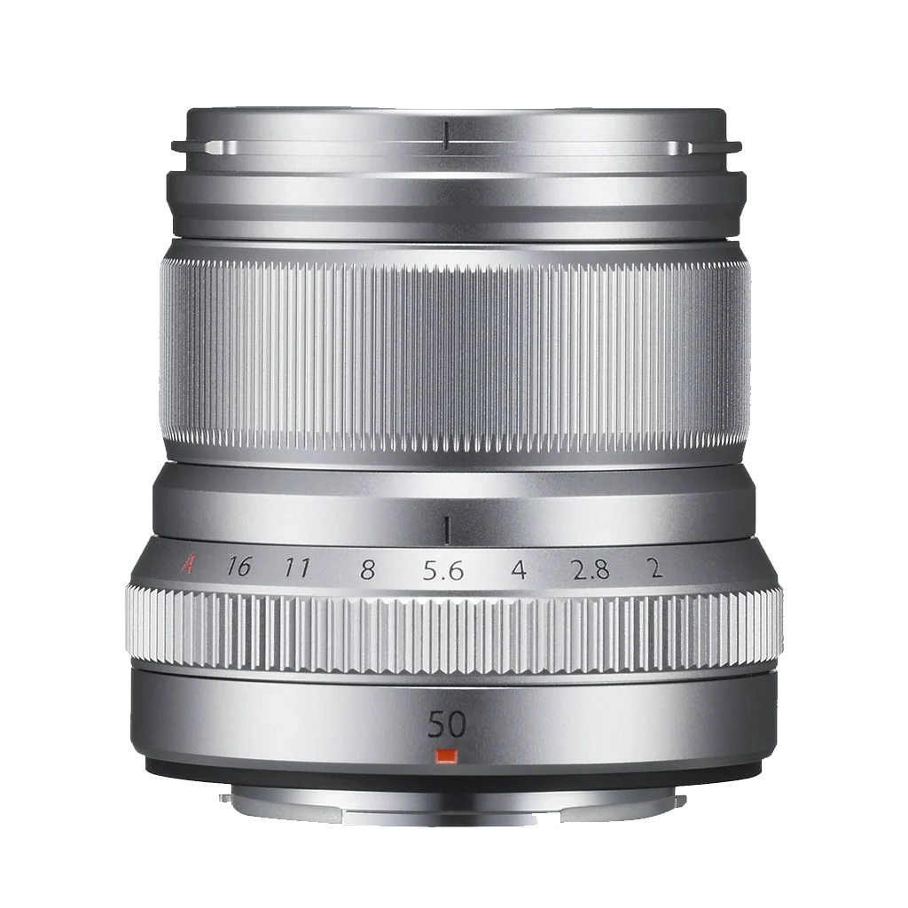Fujifilm XF 50mm f/2 R WR Lens (Silver)