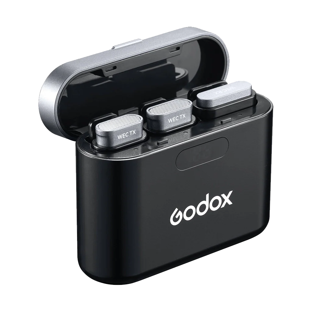 Godox WEC 2-Person Wireless Microphone System for Cameras and Mobile Devices (2.4 GHz) - Image 2