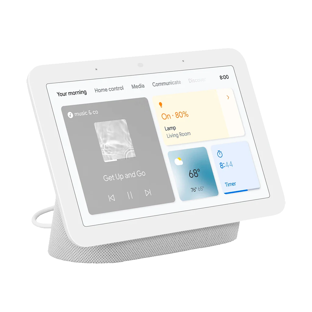 Google Nest Hub - 2nd Generation (Chalk) - Image 2