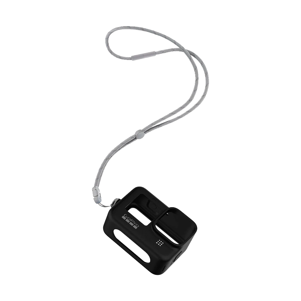 GoPro Sleeve and Lanyard for HERO9 / 10 / 11 / 12 / 13 (Black)