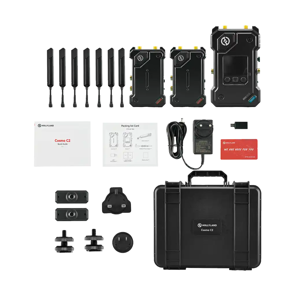 Hollyland Cosmo C2 HDMI/SDI Wireless Video 2-Transmitter System - Image 2