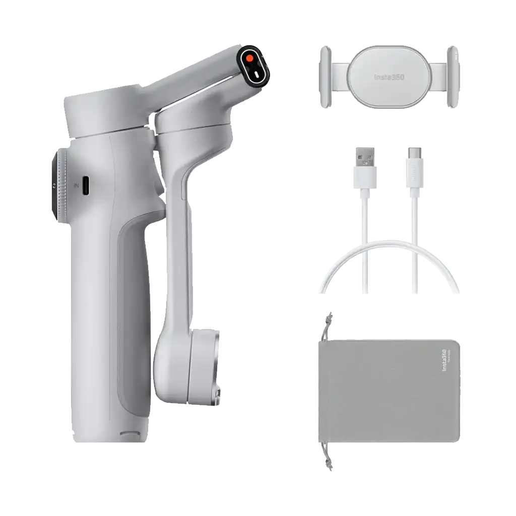 Insta360 Flow 2 Standard Bundle (Stone Gray) - Image 2