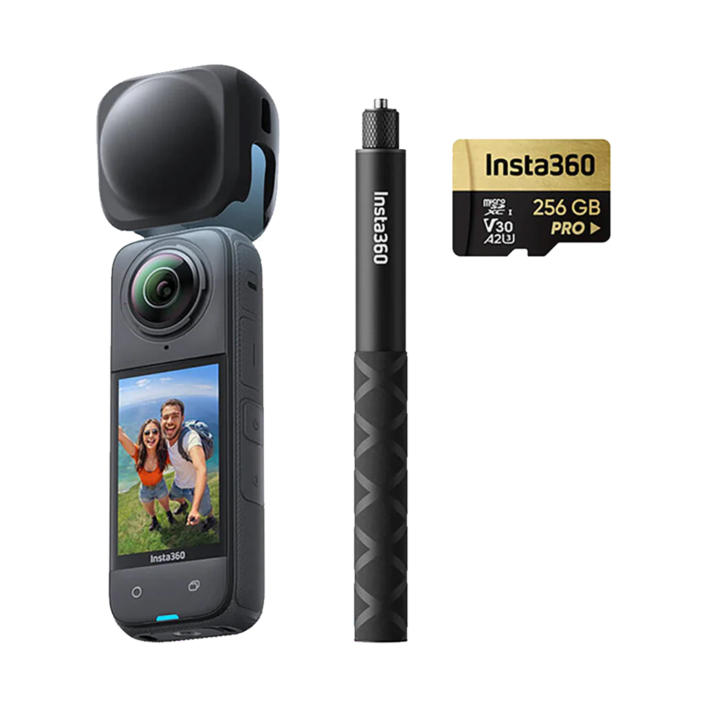 Insta360 X4 360° 8K Camera Explorer Bundle