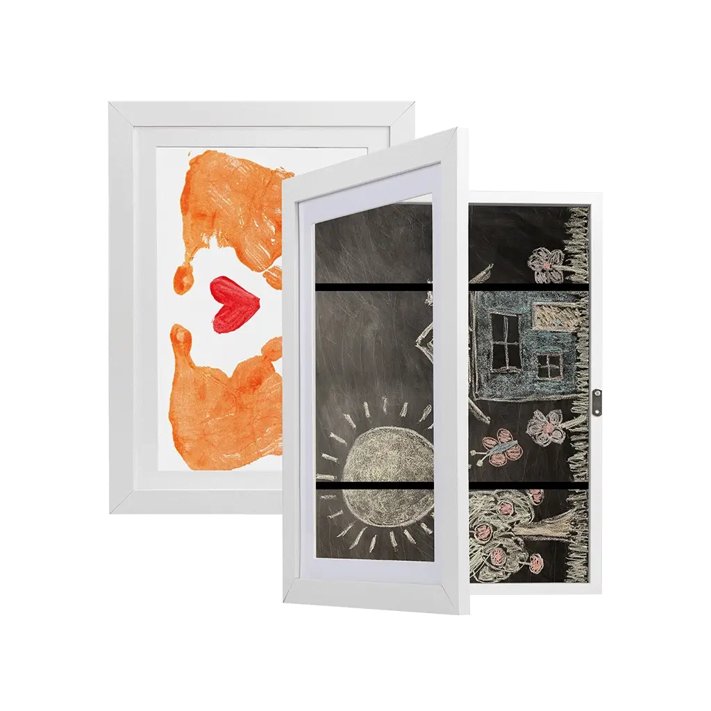 Kids Art Storage Frame (A3 - White) - Image 2