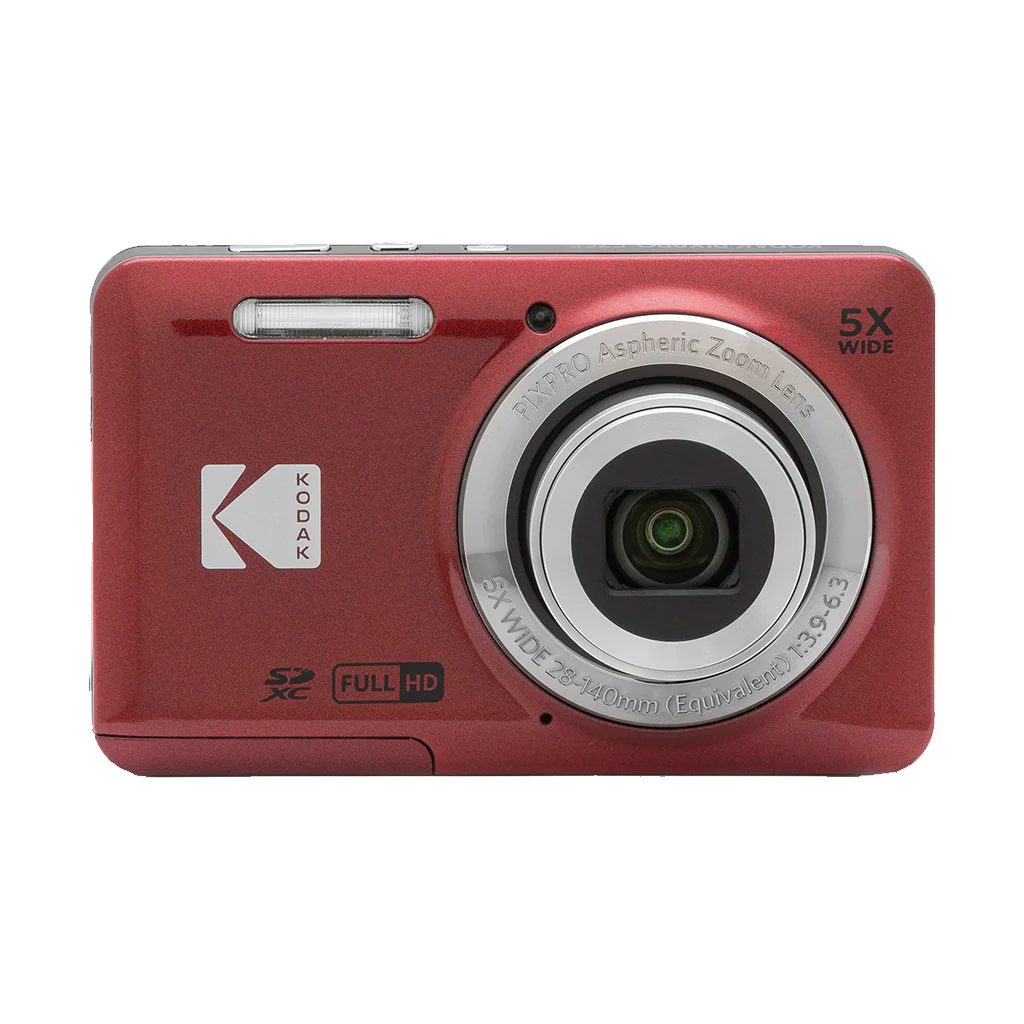 Kodak PIXPRO FZ55 Digital Camera (Red)