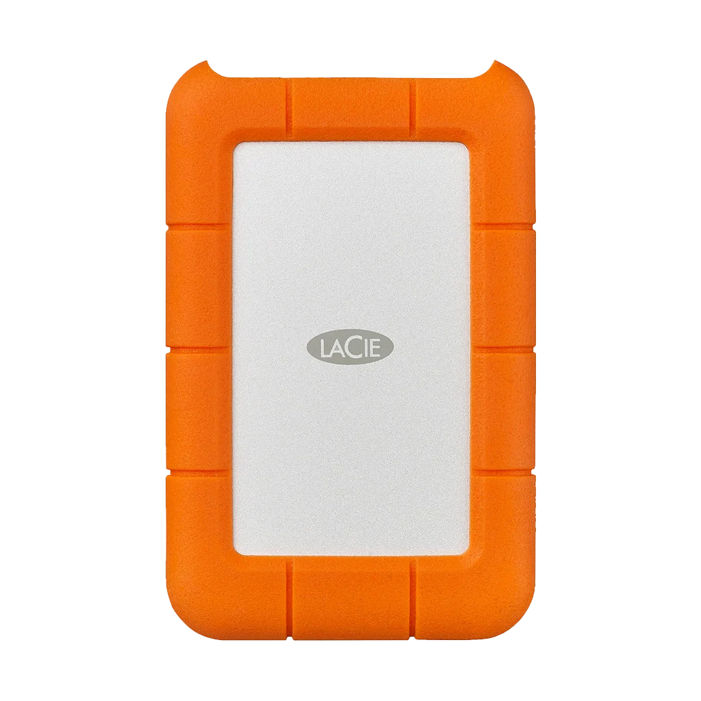 LaCie 2TB Rugged USB 3.0 Type-C External Hard Drive