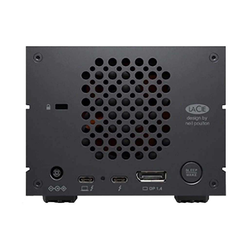 LaCie 48TB 2big Dock 2-Bay Thunderbolt 3 RAID Array (Black) - Image 2