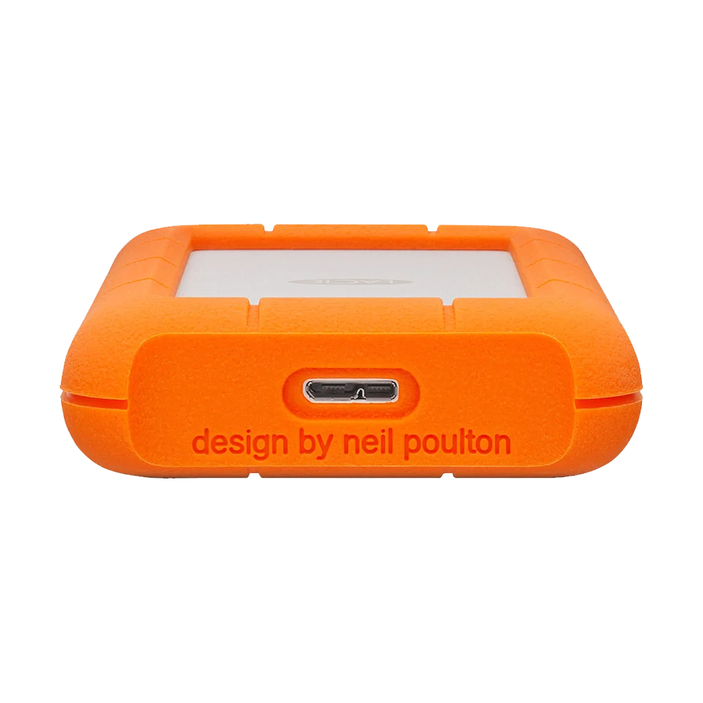 LaCie 5TB Rugged Mini USB 3.0 External Hard Drive - Image 2