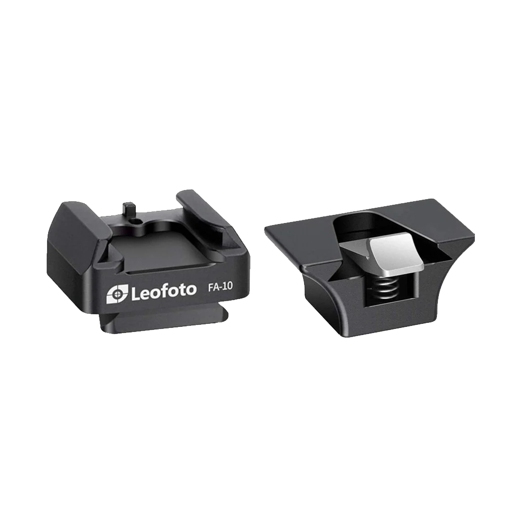 Leofoto FA-12+FA-10 Cold Shoe and Hot Shoe Adapter