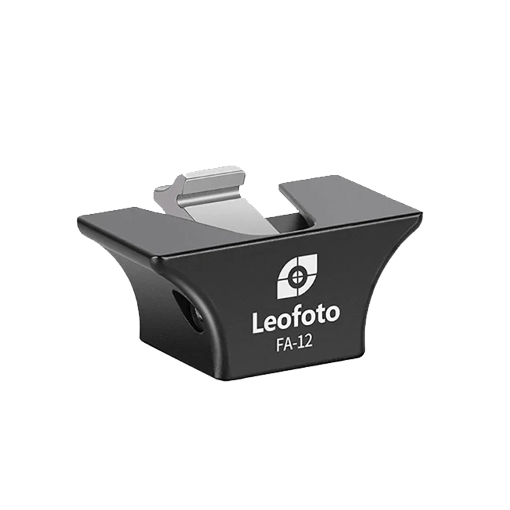 Leofoto FA-12+FA-10 Cold Shoe and Hot Shoe Adapter - Image 2